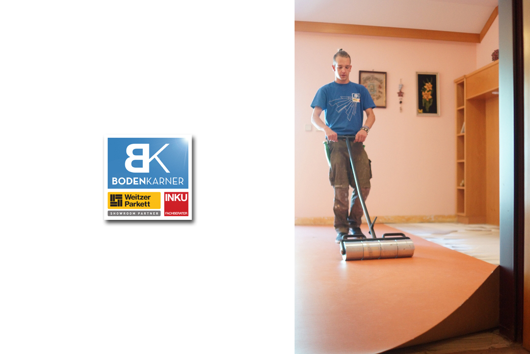 Landespflegeheim Mank: Instandhaltungsmaßnahmen in Pflegezimmern. Es werden ca. 1700 m² FORBO Linoelum Real in verschiedenen Farben verlegt.